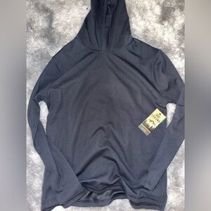 Men's LEG3ND Carbon Gray Hooded Top - NWT Large